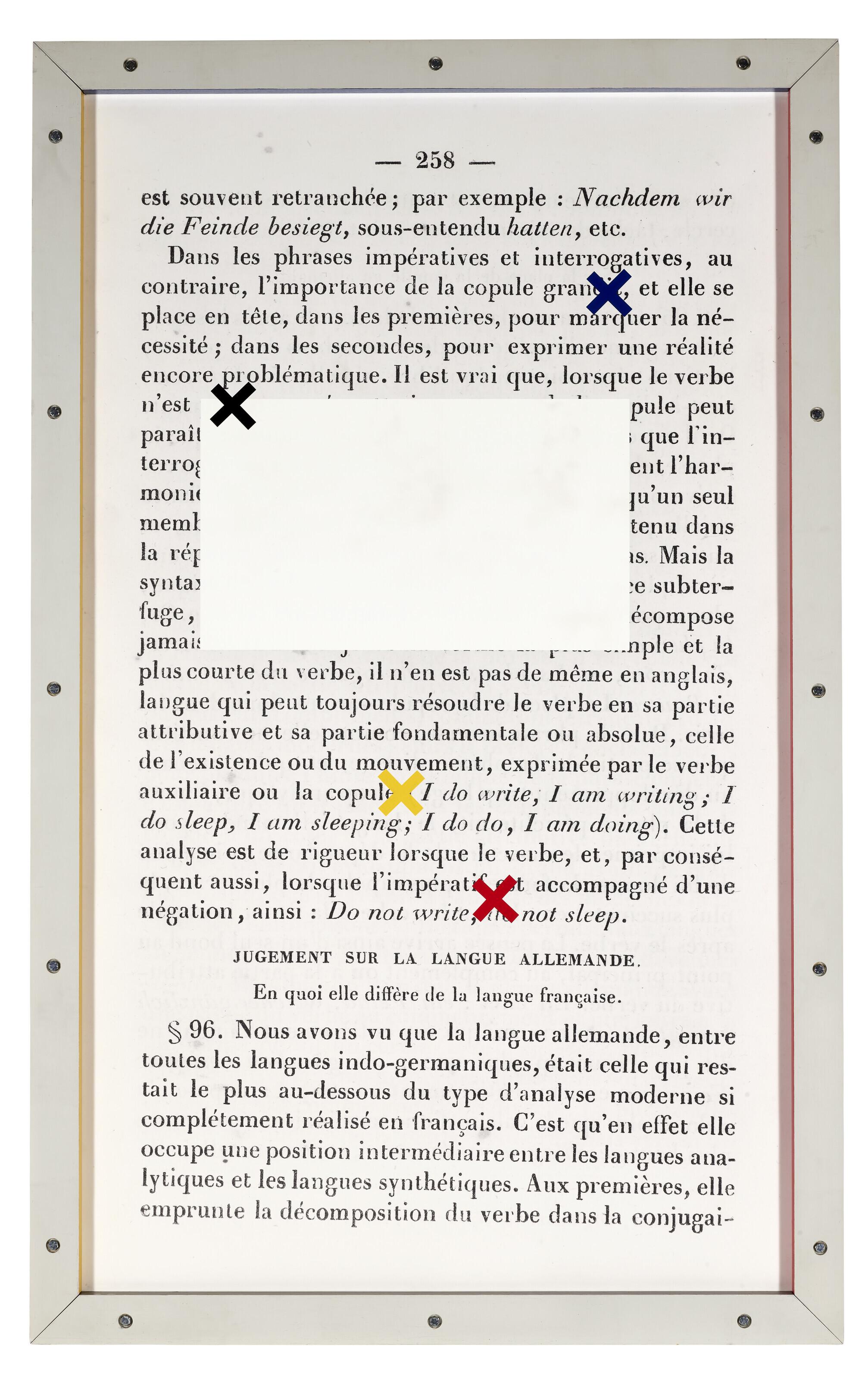 Joseph Kosuth - Intentio (Project)