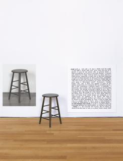 Joseph Kosuth - One and Three Stools,\' 1965