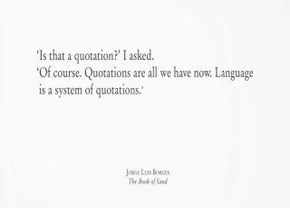 Joseph Kosuth - Quoted