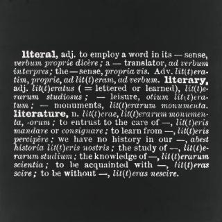 Joseph Kosuth - Senza titolo