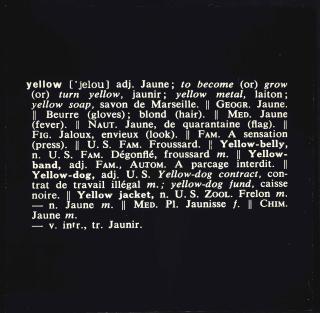 Joseph Kosuth - Titled (Art As Idea As Idea), 1967
