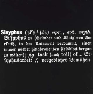 Joseph Kosuth - Titled (Art As Idea As Idea) [Sisyphus]