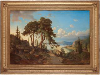 Joseph Magnus Stäck - Landscape with a woman