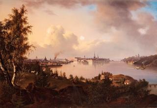 Joseph Magnus Stäck - View of Stockholm