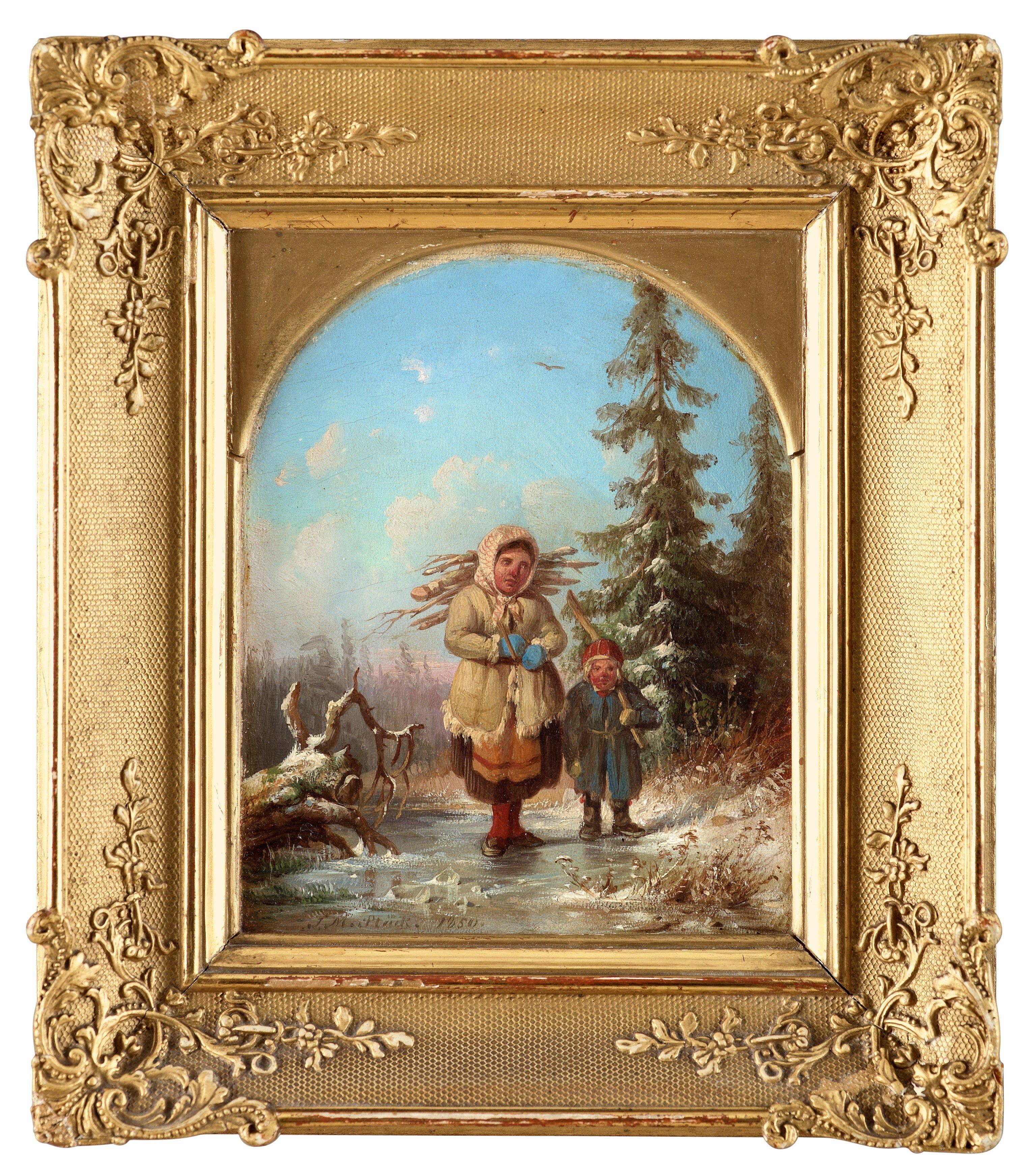 Joseph Magnus Stäck - Winter landscape