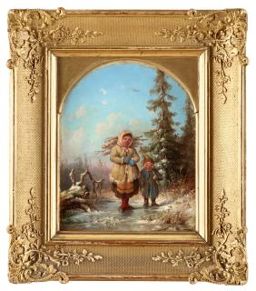 Joseph Magnus Stäck - Winter landscape