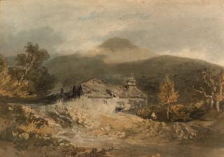 Joseph Mallord William Turner, R.A. - A mill in North Wales