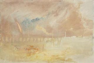 Joseph Mallord William Turner, R.A. - A View On The Mosel, Possibly Coblenz, Germany