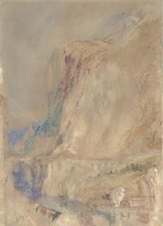 Joseph Mallord William Turner, R.A. - A Watermill In An Alpine Valley