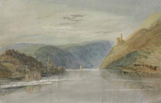 Joseph Mallord William Turner, R.A. - Binger Lorch and the Mäuseturm