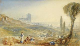 Joseph Mallord William Turner R.A. - Brussels, A Distant View