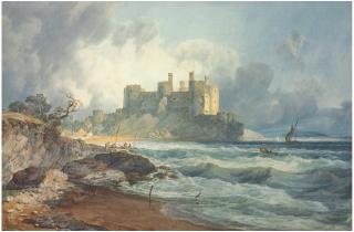 Joseph Mallord William Turner, R.A. - Conway Castle, North Wales