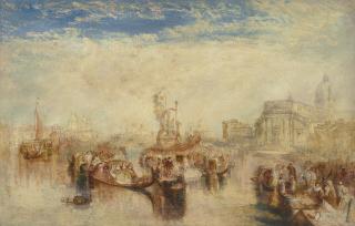 Joseph Mallord William Turner, R.A. - Depositing of John Bellini’s Three Pictures in La Chiesa Redentore, Venice