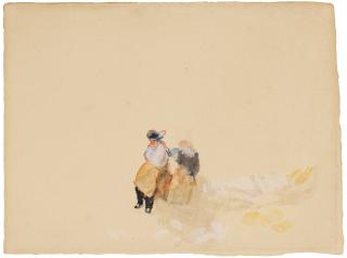 Joseph Mallord William Turner, R.A. - Figures On A Beach