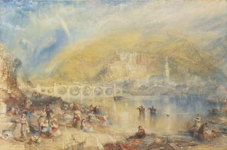 Joseph Mallord William Turner R.A. - Heidelberg With A Rainbow