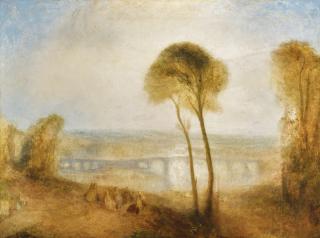Joseph Mallord William Turner, R.A. - Landscape With Walton Bridges