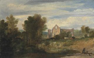 Joseph Mallord William Turner, R.A. - Newark Abbey On The River Wey