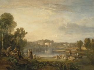 Joseph Mallord William Turner, R.A. - Pope\'s Villa at Twickenham