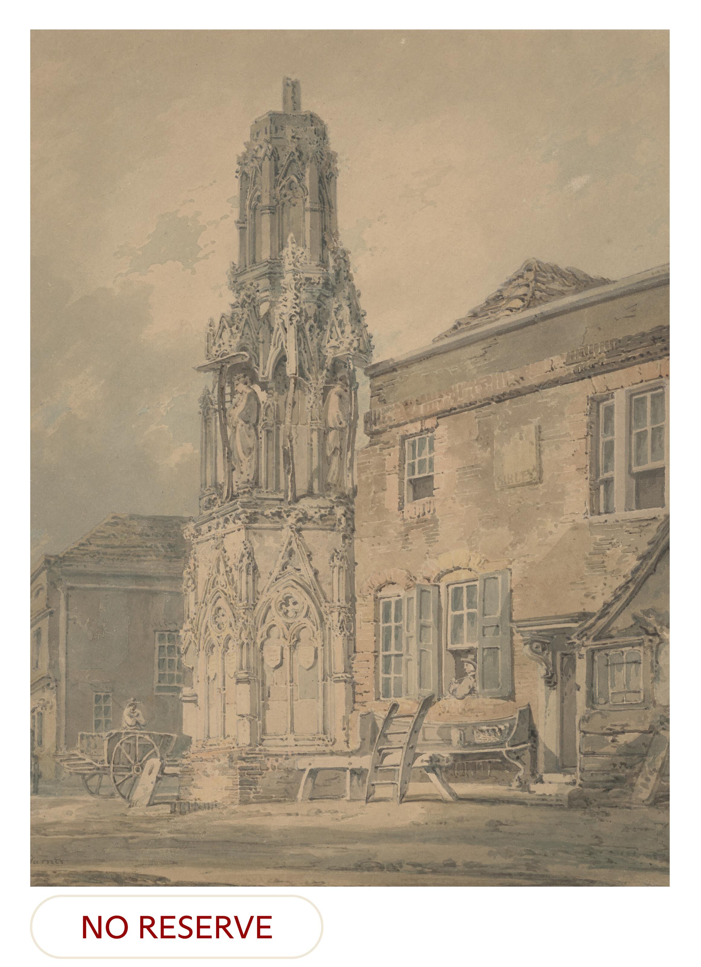 Joseph Mallord William Turner, R.A. - Queen Eleanor\'s Cross, Waltham, Middlesex