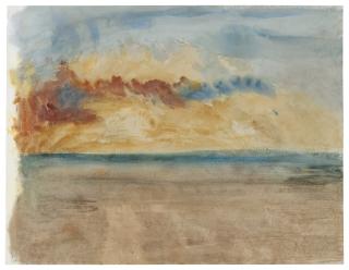 Joseph Mallord William Turner, R.A. - Sunrise over the Sea, perhaps at Margate