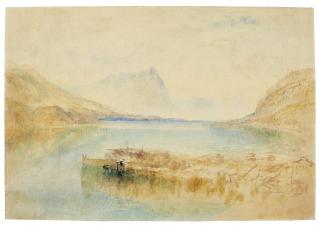 Joseph Mallord William Turner, R.A. - Switzerland: Lake Thun, Looking Towards The Nissen And Stockhorn