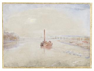 Joseph Mallord William Turner, R.A. - The Confluence Of The Seine And The Marne At Charenton, France