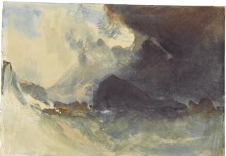 Joseph Mallord William Turner, R.A. - The Mewstone, Devon