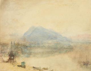 Joseph Mallord William Turner, R.A. - The Rigi At Dawn