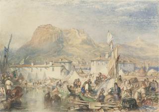 Joseph Mallord William Turner, R.A. - View of Corinth, Greece