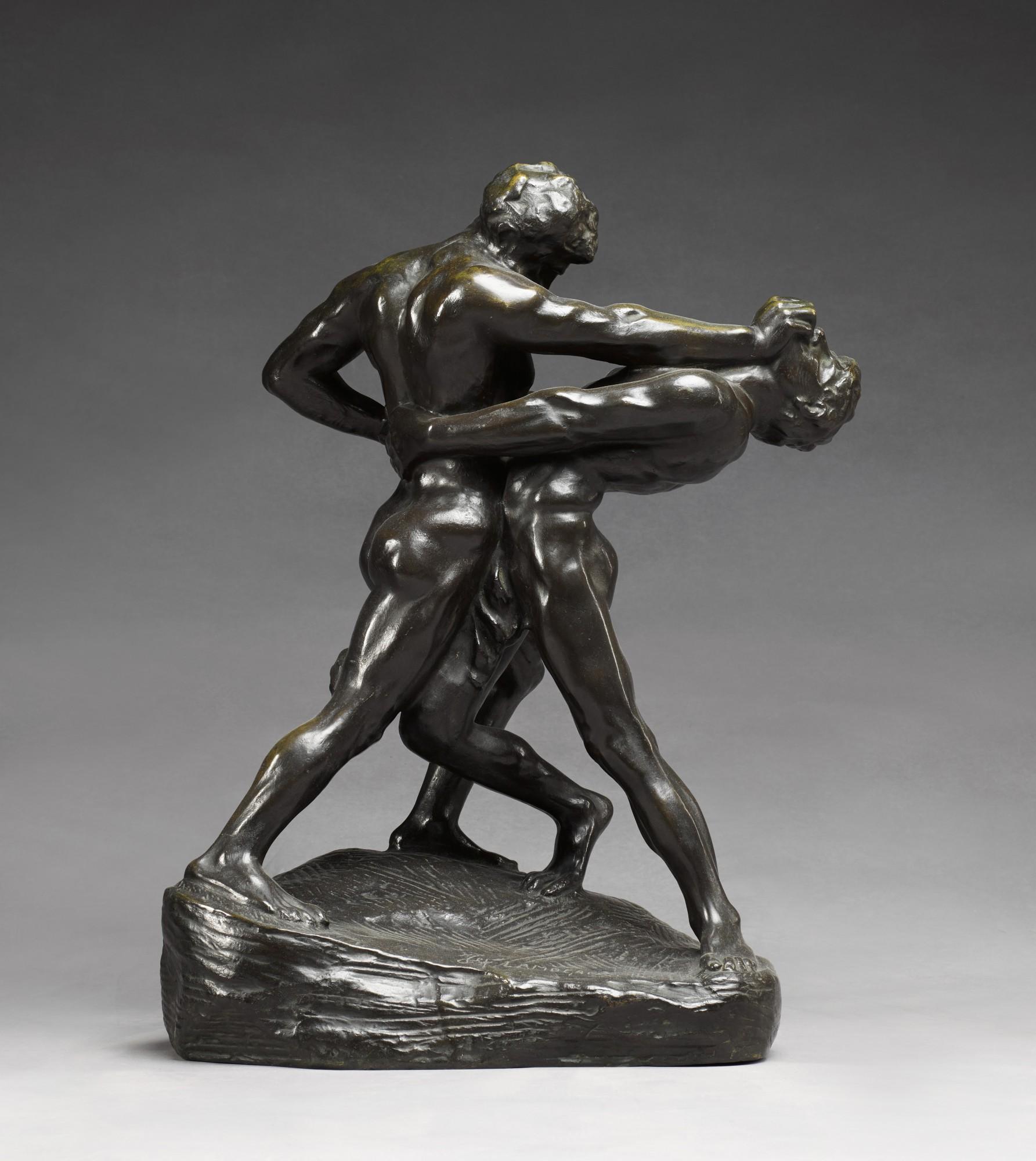 Joseph Maria Thomas Lambeaux - Olympian Wrestlers
