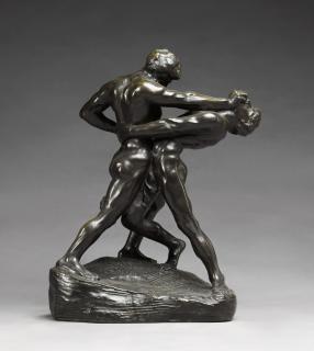 Joseph Maria Thomas Lambeaux - Olympian Wrestlers