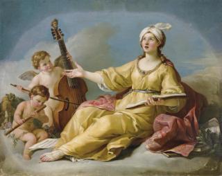 Joseph-Marie Vien - The Muse Of Music