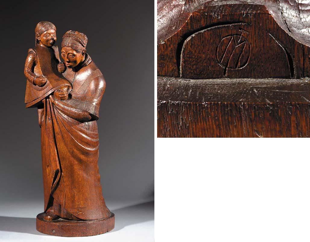 Joseph Mendes Da Costa - Woman with child