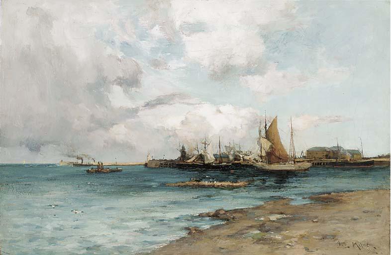 Joseph Milne - A West coast fishing village