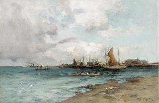 Joseph Milne - A West coast fishing village