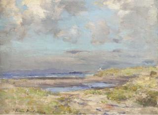 Joseph Morris Henderson, R.S.A. - A Coastal Landscape