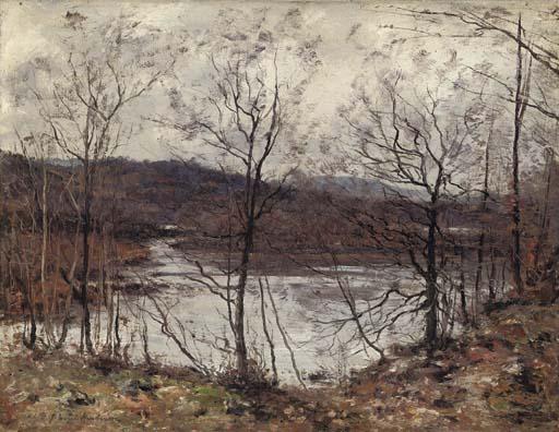 Joseph Morris Henderson, R.S.A. - Autumn landscape