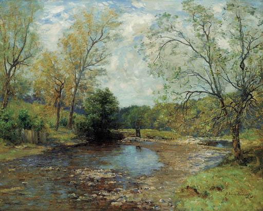 Joseph Morris Henderson, R.S.A. - Good trout water