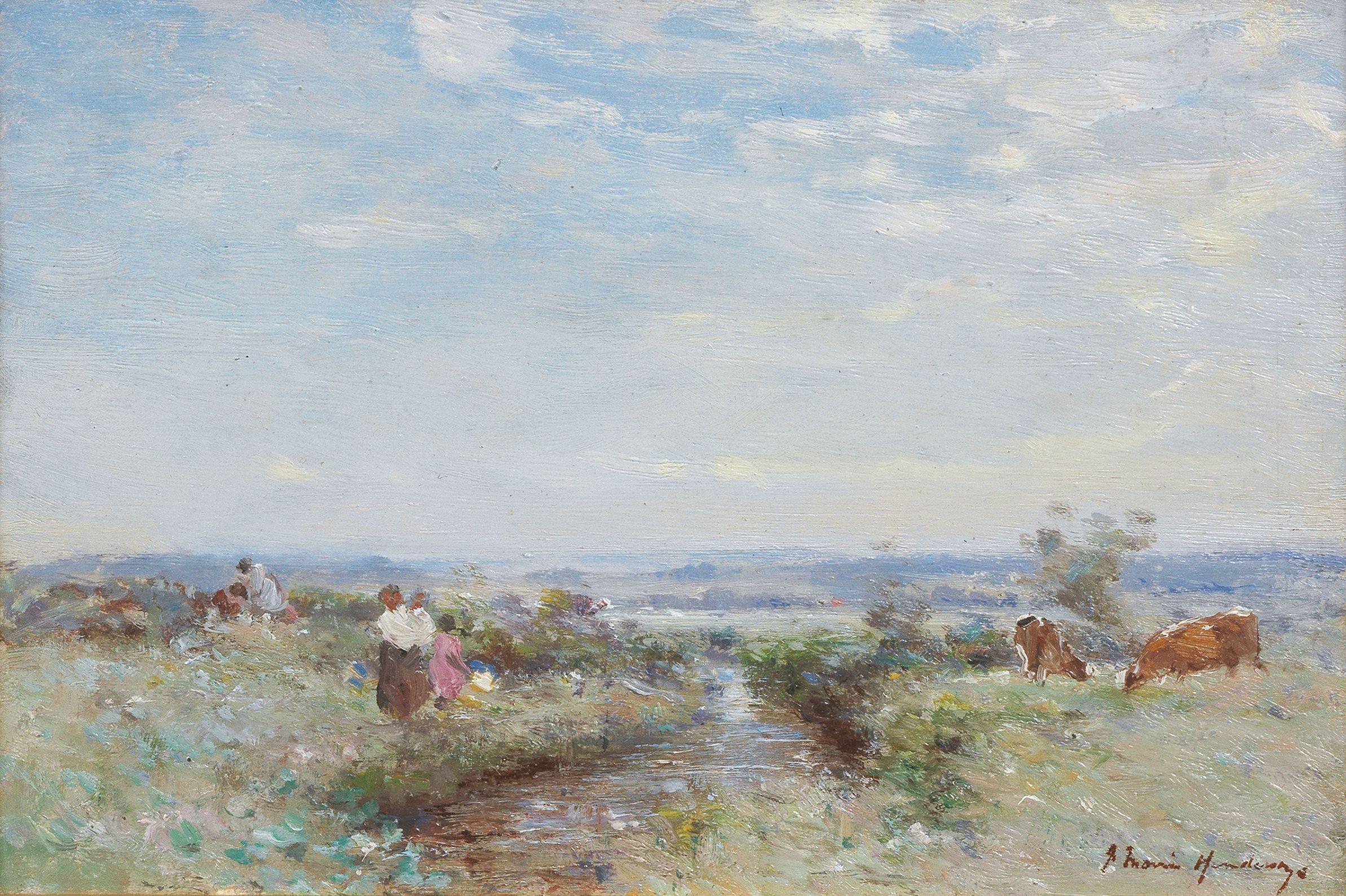 Joseph Morris Henderson RSA - A Summer\'s Day