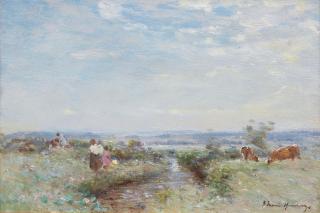 Joseph Morris Henderson RSA - A Summer\'s Day