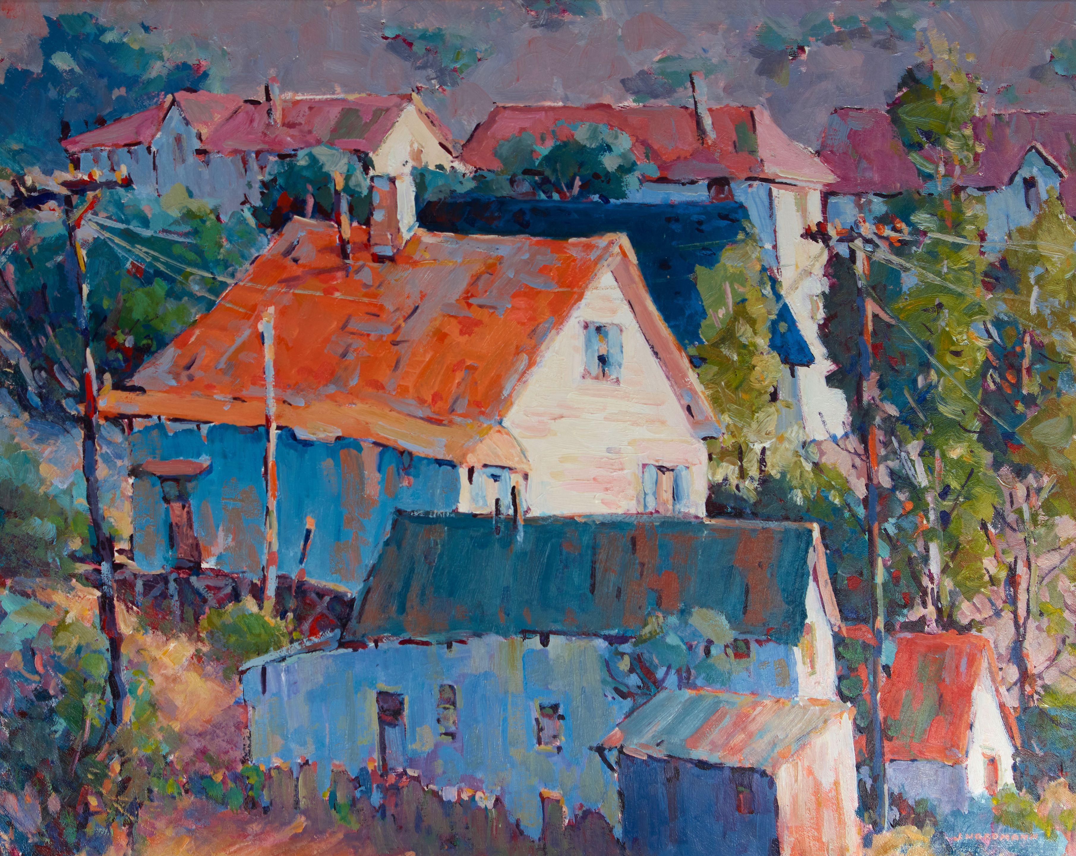 Joseph Nordmann - Mining Town Hillside