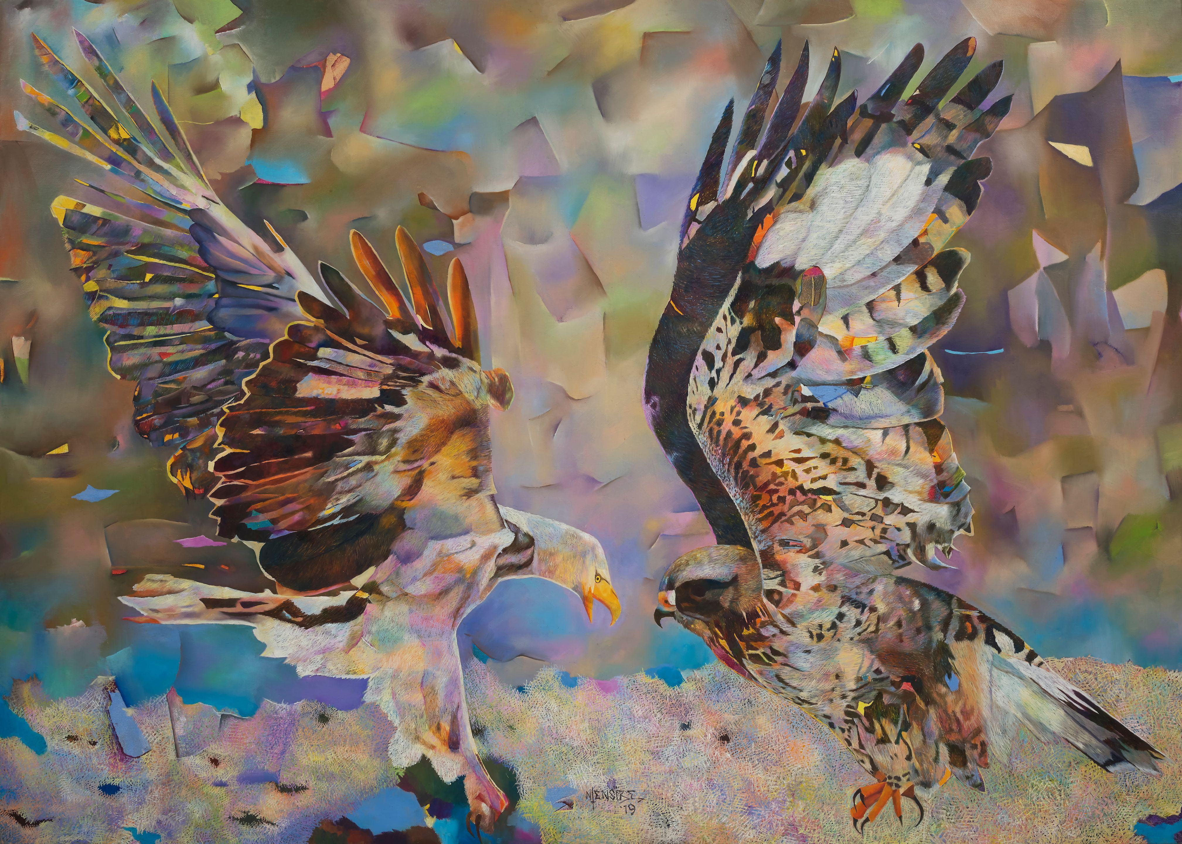 Joseph Ntensibe - Show down, 2019