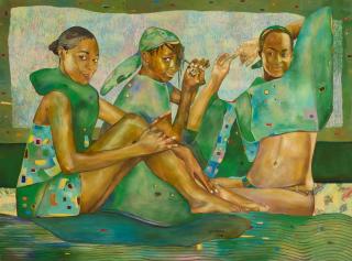 Joseph Ntensibe - Three smiles - Seduction