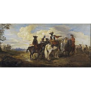 Joseph Parrocel - Choc De Cavalerie