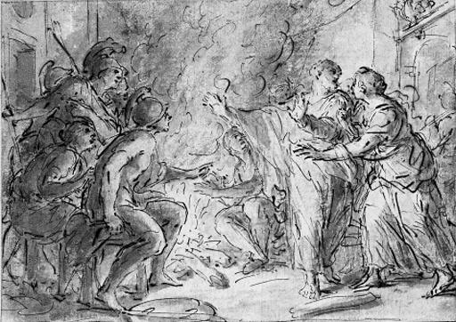 Joseph Parrocel - The Denial of Saint Peter