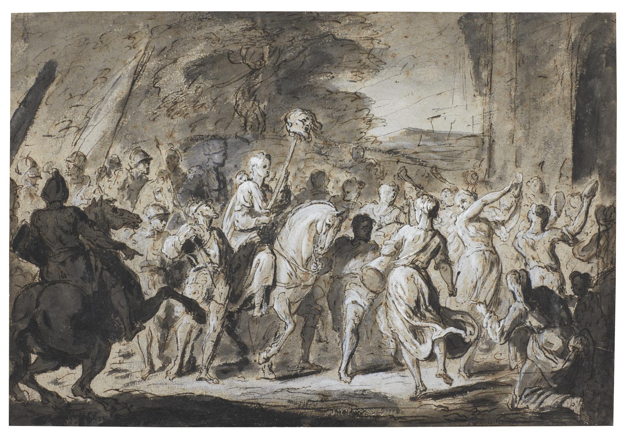 Joseph Parrocel - The Triumph Of David