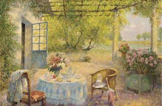 Joseph Pauwels - Refreshments on the porch