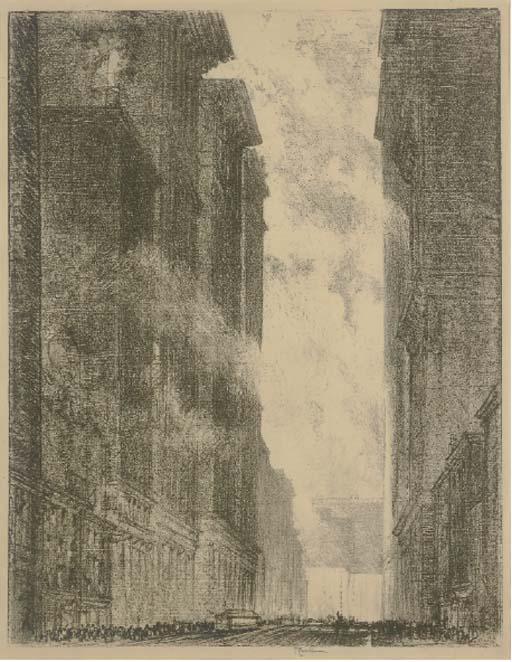 Joseph Pennell - Fourth Avenue (Wuerth 189)