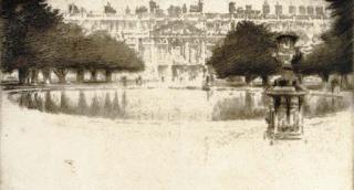 Joseph Pennell - Hampton Court Palace