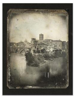 Joseph Philibert Girault De Prangey - 52. Rome, Isola San Bartholomeo, 1842
